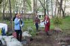 Ольга Воронина (архитектурно-ландшафтный центр «Архиленд», справа) рассказала, сколько полезных растений будет расти в саду госпиталя.