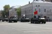 Парад военной техники на площади Свободы.