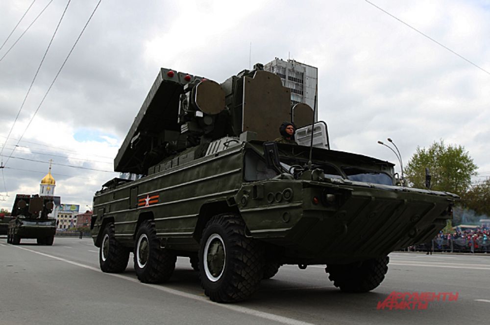 Новосибирцы увидели некоторое вооружение впервые.