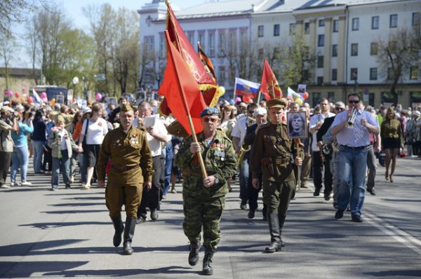 «Бессмертный полк» в Нарве, Эстония.