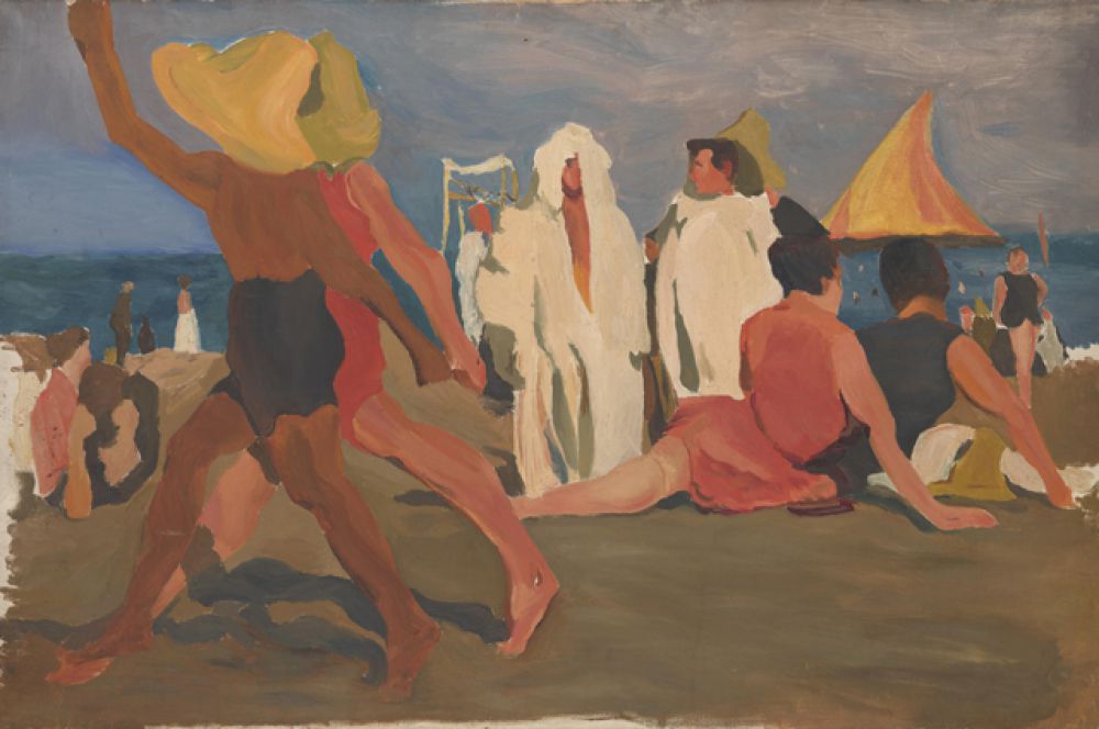 «Купальщики на Лидо. Венеция», 1923 год.