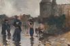 «Улица в дождь. Франция», 1893 год.