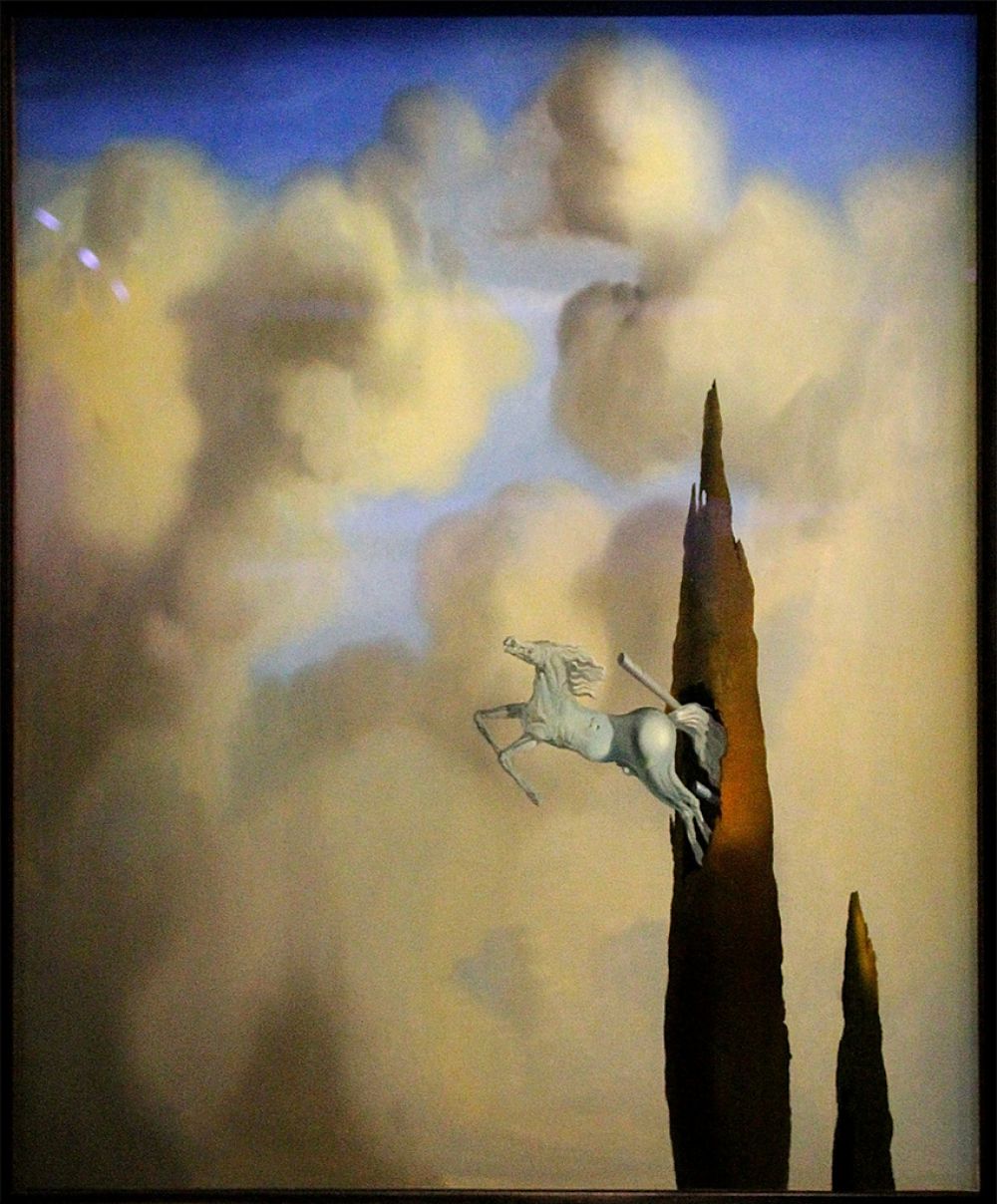 «Окостенение кипариса на рассвете», 1934