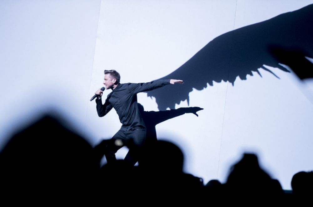Россия. Сергей Лазарев с персней «You Are The Only One»