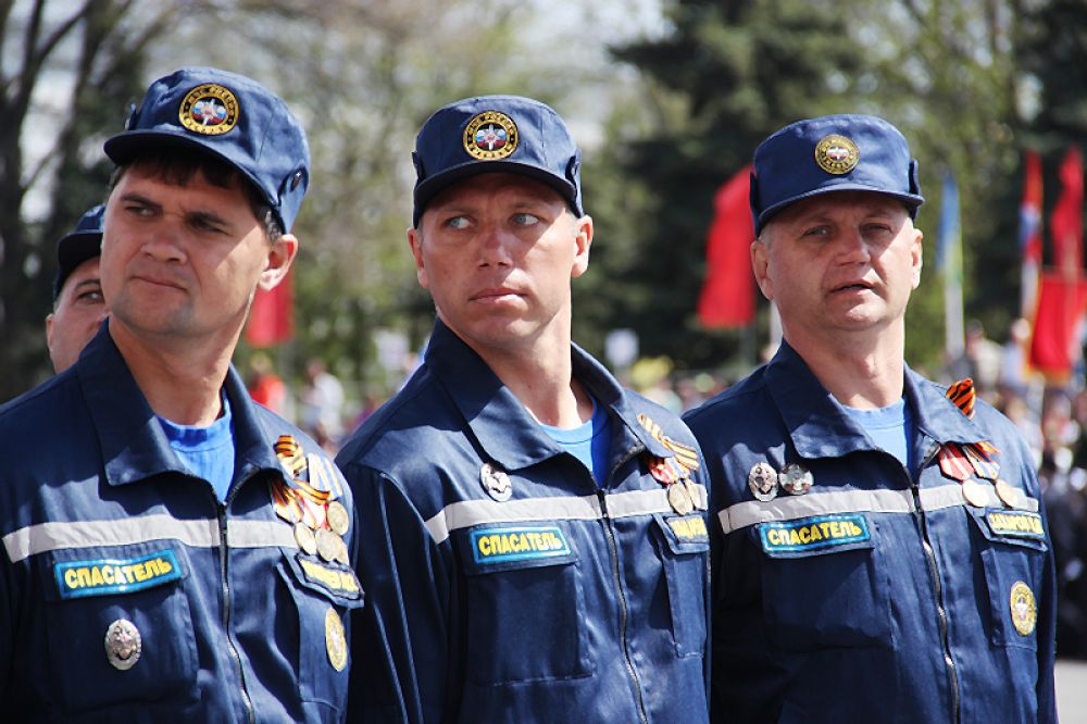 Прохождение сотрудников МЧС.