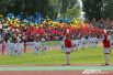 После исполнения гимна Ростовской области шары взлетели в небо, соревнования объявили открытыми.