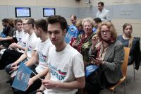 В ходе дебатов у участников праймериз появились даже свои группы поддержки. Пресс-служба партии «Единая Россия».