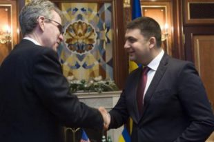 Владимир Гройсман и Джеффри Пайетт