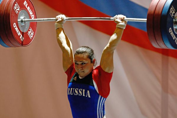 Надежда Евстюхина, тяжелая атлетика (бронзовый призер Пекина);