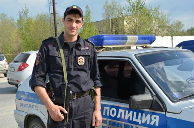 Старшина полиции Артур Джанмурзаев.