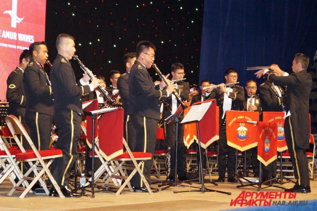 Специально для «Амурских волн» Центральный оркестр Вооруженных сил Сингапура подготовил, в том числе, русские произведения.