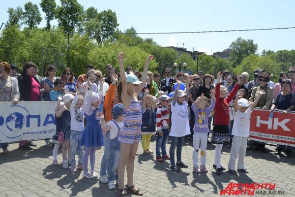 После концертной части детки приняли участие в конкурсах.