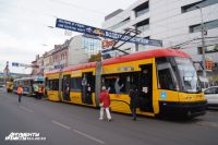 В Калининграде спустя полтора года возобновил работу польский трамвай.