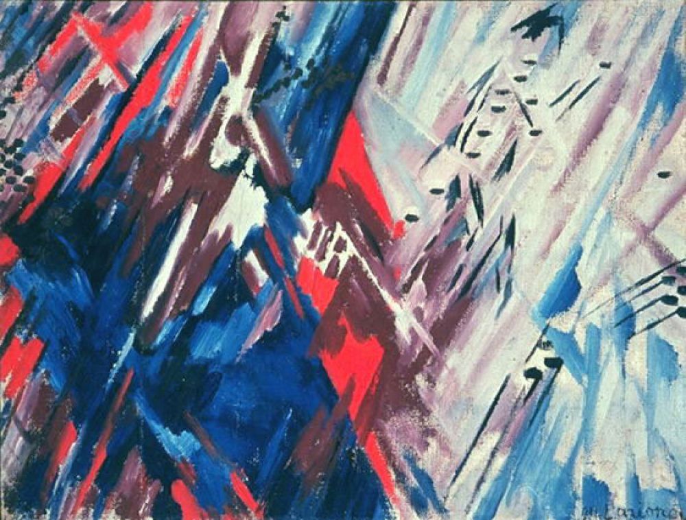 «Красно-синий лучизм», 1913 год.