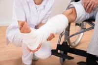 Аппарат для перелома ноги