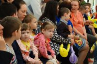 50 детей на празднике в парке Авиаторов