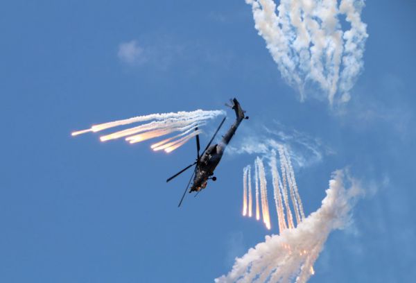 «Беркуты» – единственные, кто выполняет фигуры высшей степени сложности на боевых вертолетах