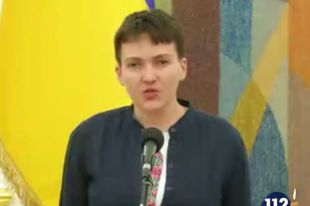 Народный депутат Надежда Савченко