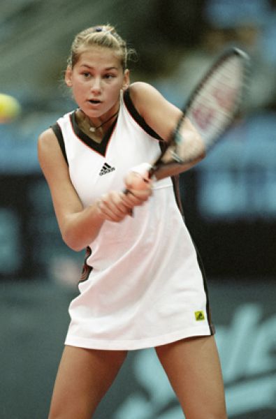 Российская теннисистка Анна Курникова, 1998 год.