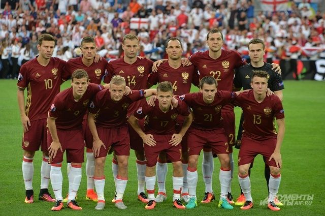 Сборная России на Евро-2016.