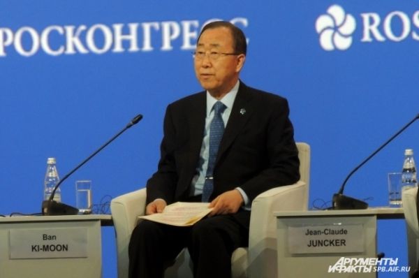 Генсек ООН выразил уверенность в пользе ПМЭФ для мировой экономики