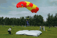 Открытый чемпионат и первенство города по парашютному спорту. 