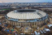 Реконструкция Большой спортивной арены «Лужники» в Москве.