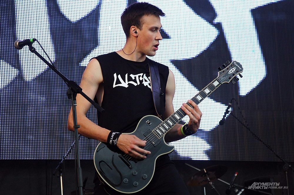 Лауреаты фестиваля Rock-Line 2013 – пермская группа Ultra.