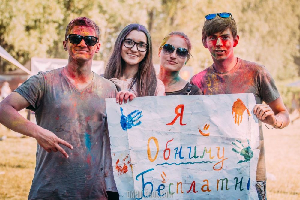 Небольшая акция от участников фестиваля
