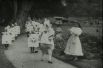 Первая экранизация «Алисы в Стране чудес» состоялась 17 октября 1903 года. Это был немой чёрно-белый фильм. До наших дней чудом сохранилась только одна неполная копия продолжительностью около 8 минут. В оригинале фильм длился около 10—12 минут, что было значительно длиннее обычного британского кинофильма тех лет. 