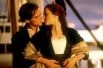 Поцелуй Джека и Розы в фильме «Титаник».
