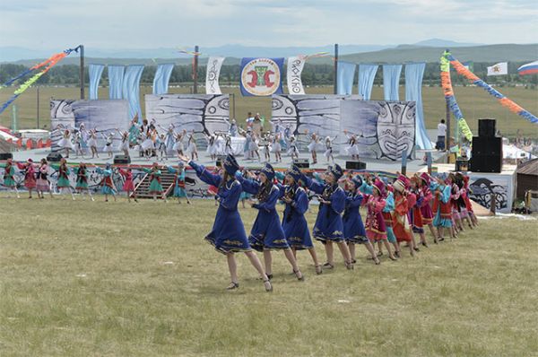 Сагайская Поляна в Хакасии