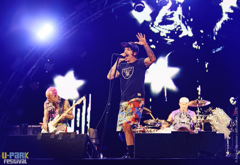 Выступление Red Hot Chili Peppers