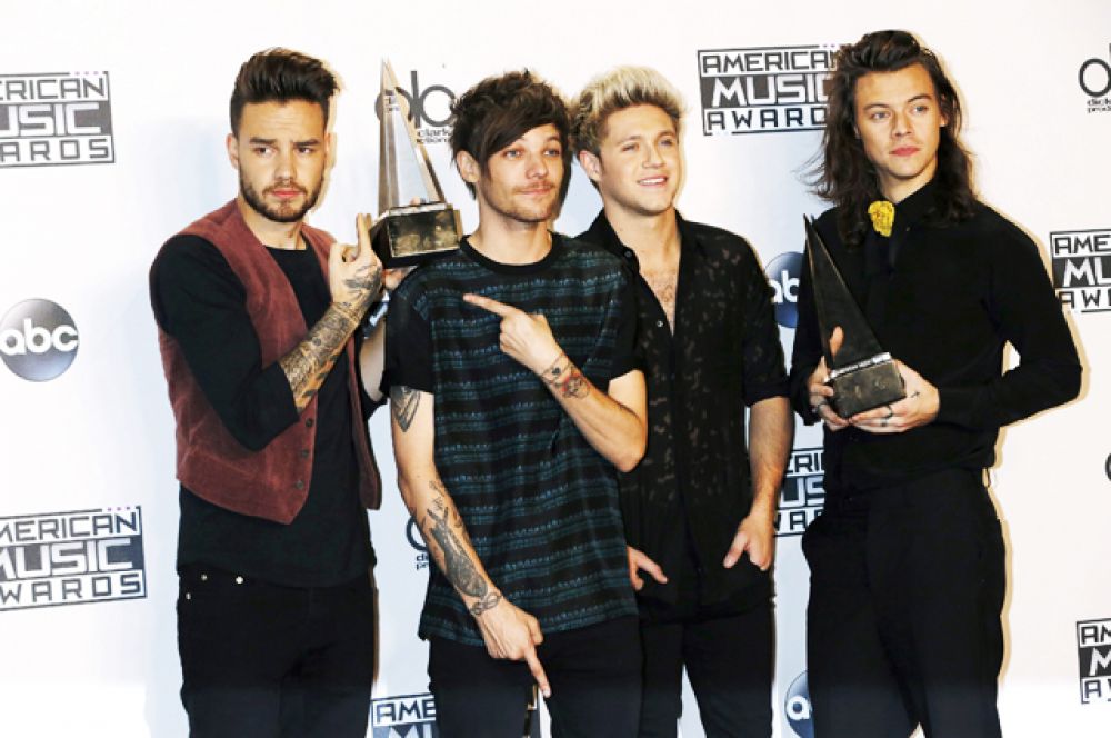 Второе место заняла группа One Direction — $110 млн.