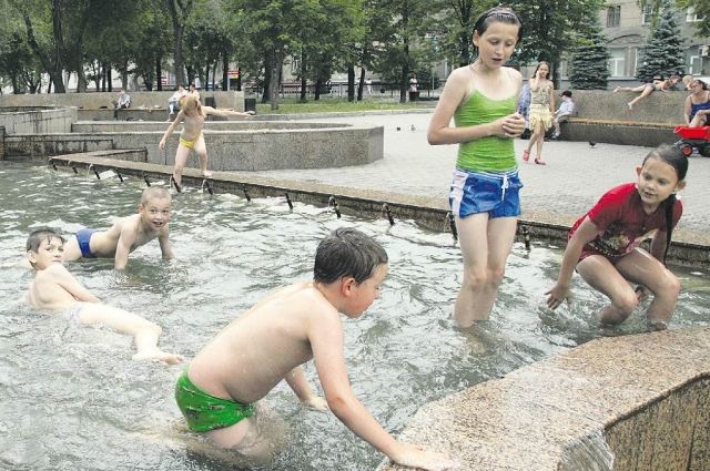 Неужели вскоре южноуральцы смогут купаться только в фонтанах?