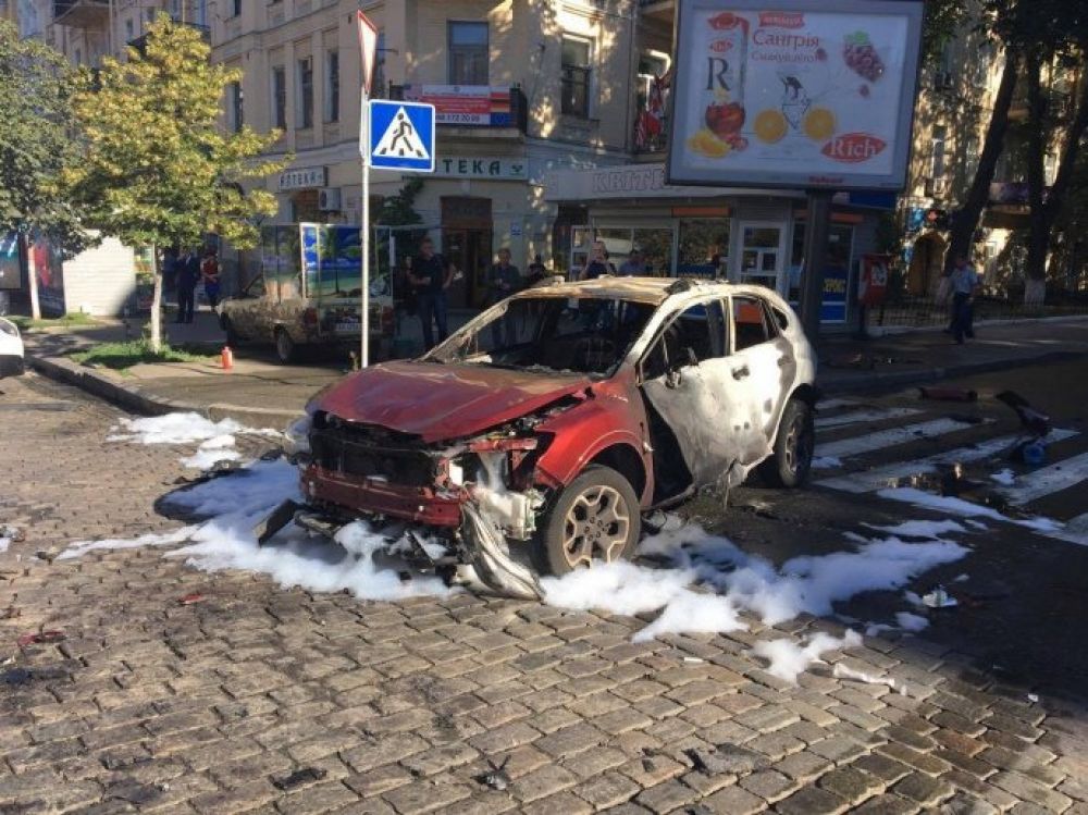 Взрыв прогремел утром, в 7:45