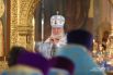 Божественная литургия в Благовещенском соборе Кремля началась в 9.30 и продлилась два часа.