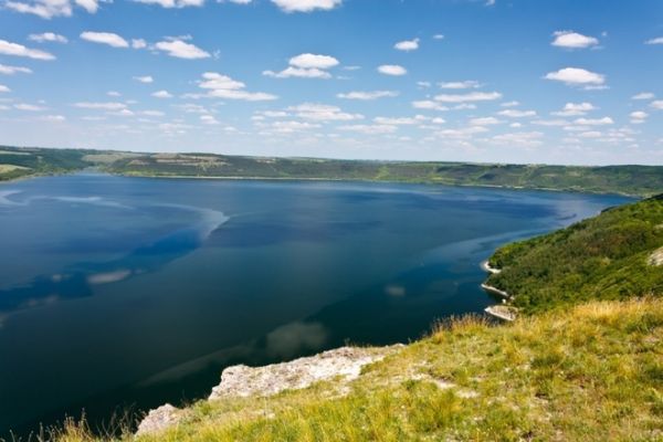 Бакотская затока в Хмельницкой области, недалеко от Каменца-Подольского