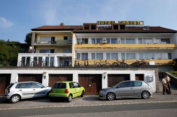 Место где жил 27-летний выходец из Сирии, устроивший взрыв в ресторане в Ансбахе.