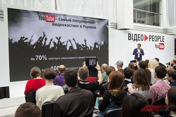Здесь приводились факты о значимости Youtube в Украине