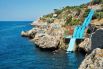 Citta del Mare - итальянская горка, которая ведет прямо в Средиземное море