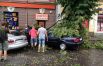 Больше всего пострадала центральная часть Ужгорода