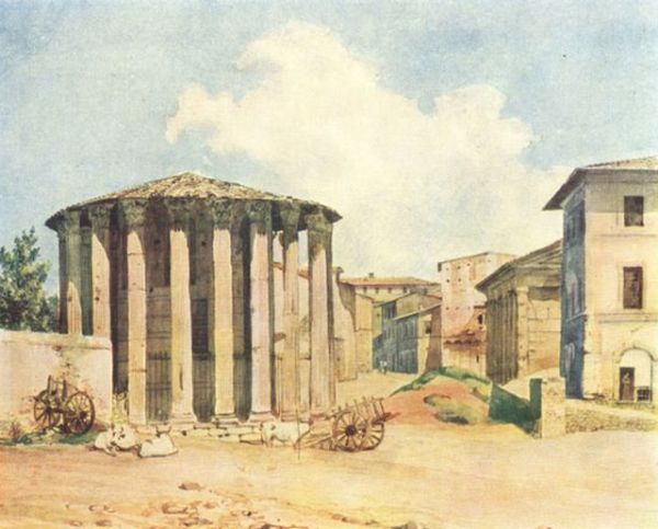 «Храм Весты в Риме».