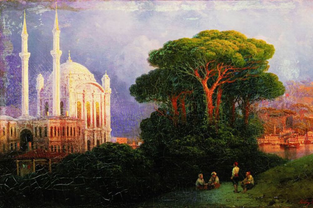 «Вид Константинополя» (1851).