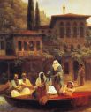 «На лодке по Кумкапы в Константинополе» (1846).