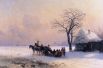 «Зимняя сцена в Малороссии» (1868).