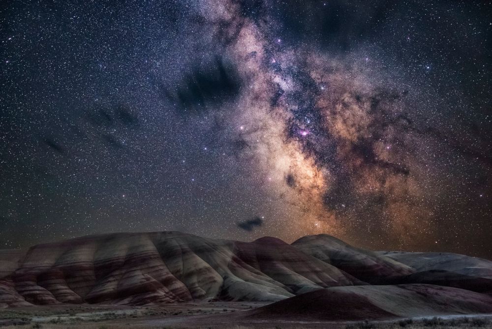 "Разрисованные холмы" в Орегоне, США. Фотограф - Nicholas Roemmelt