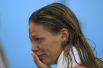 Россиянка Юлия Ефимова, завоевав серебро Олимпийских игр в плавании брассом на 100-метровой дистанции, расплакалась во время интервью. 