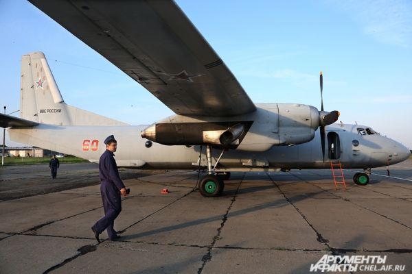 Подготовка самолёта к полёту.
