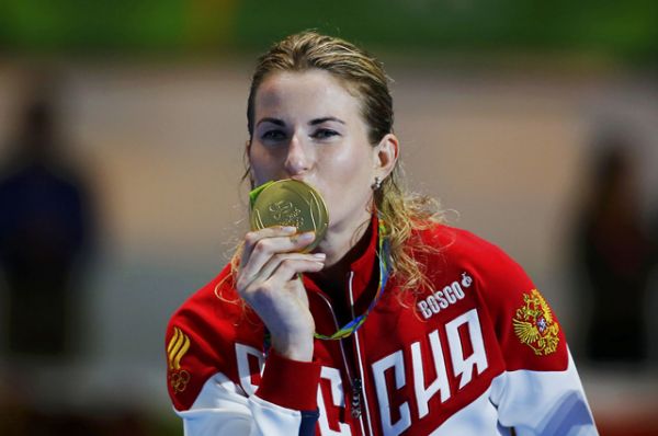 10 августа Инна Дериглазова завоевала золотую медаль в финале соревнований по фехтованию.